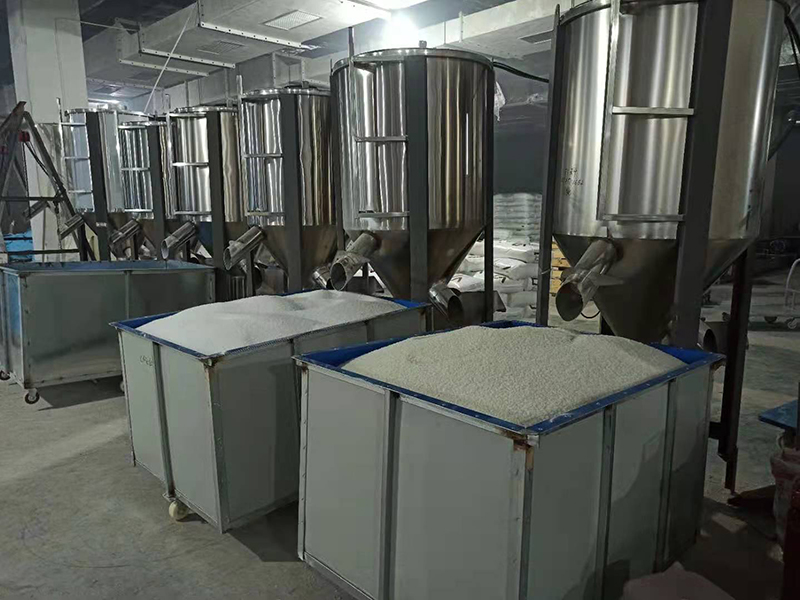 Plastic Resin Mixing